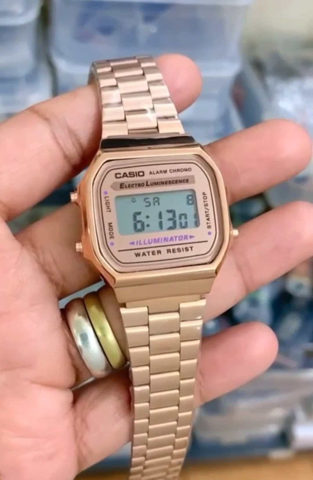 Casio Vintage Rose Gold