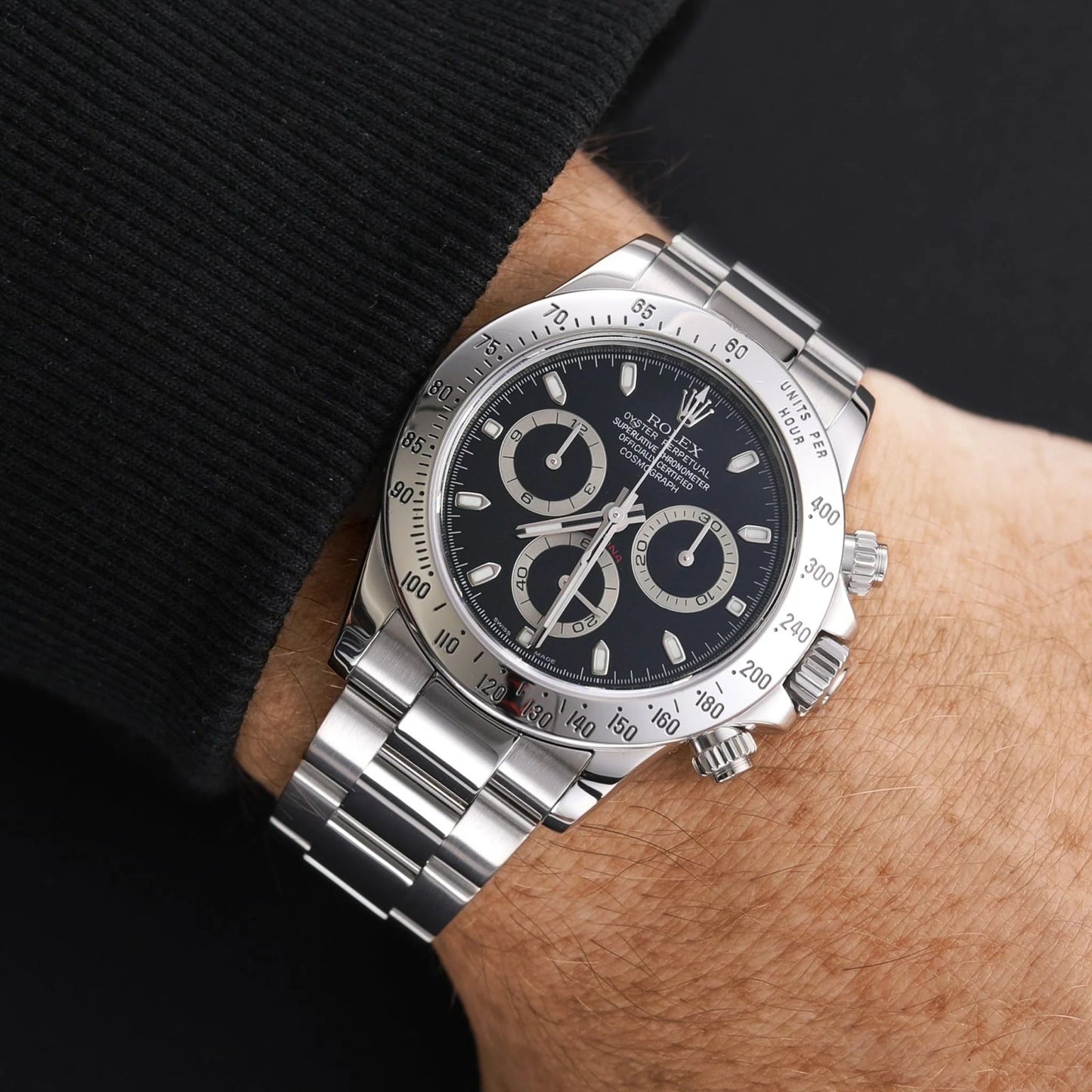 Rolex Daytona Platinum Silver