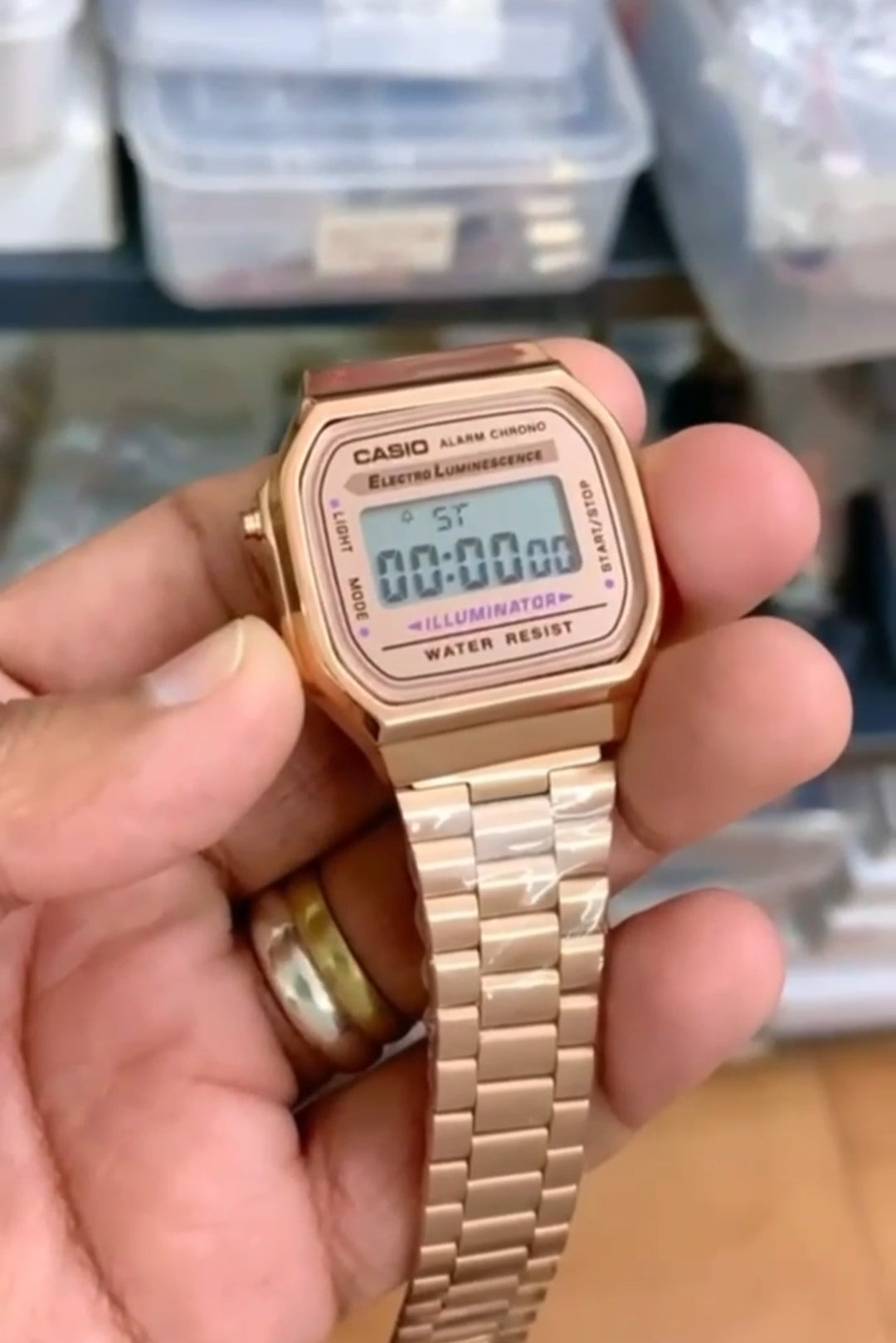 Casio Vintage Rose Gold